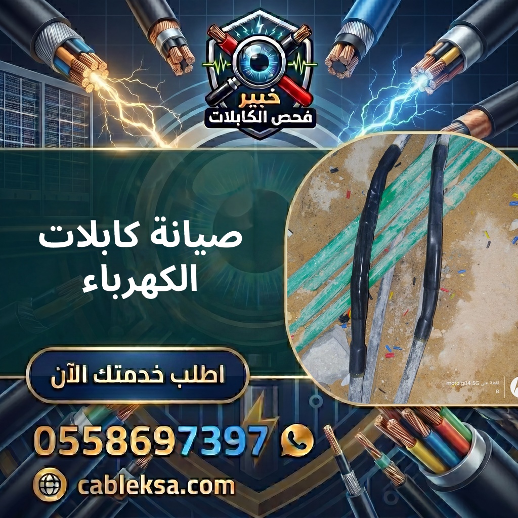 شركة فحص كابلات - خطوات العمل الاحترافية