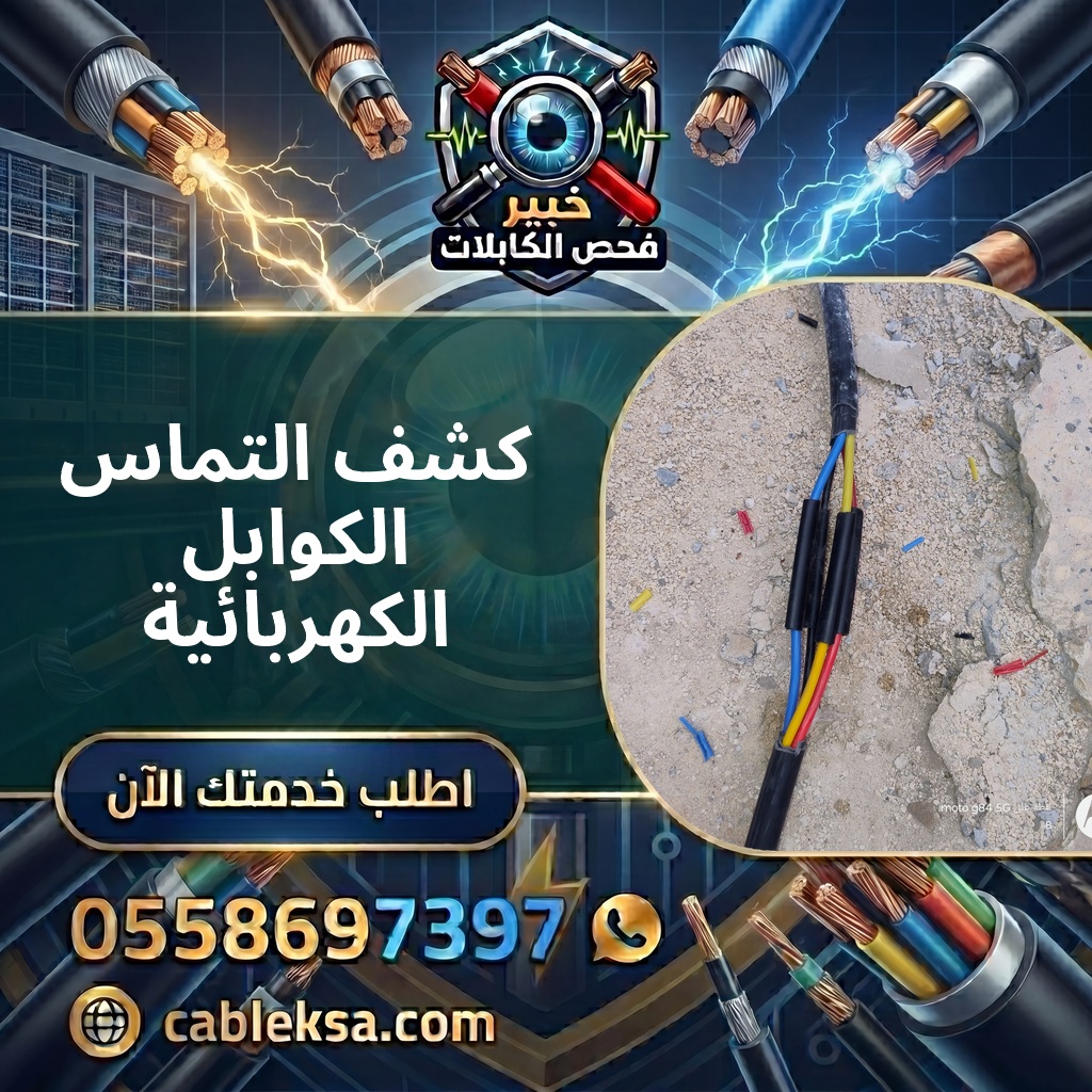 كشف التماس الكوابل الكهربائية الأرضية - خبير فحص الكابلات