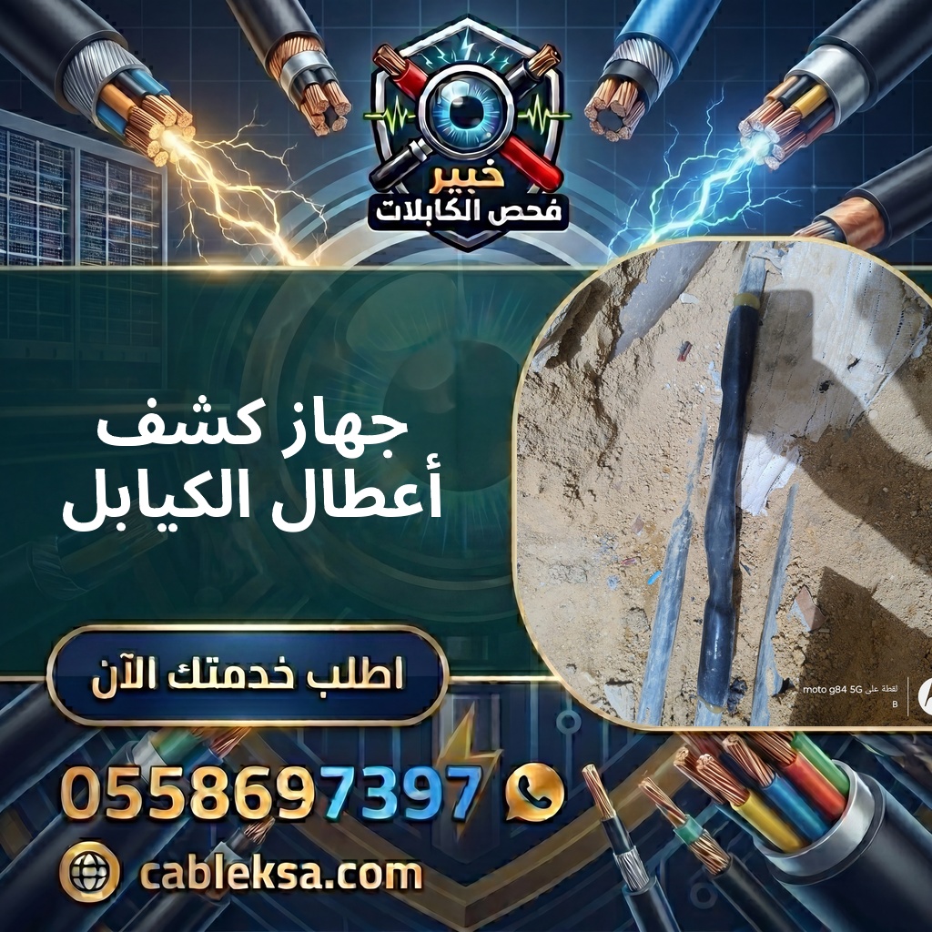 أجهزة فحص كابلات الكهرباء - تشخيص أعطال الكابلات