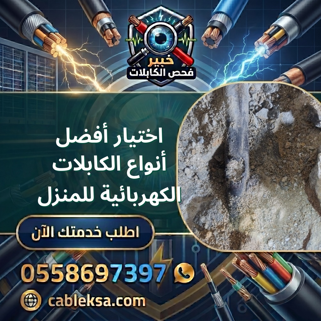 اختيار أفضل أنواع الكابلات الكهربائية للمنزل