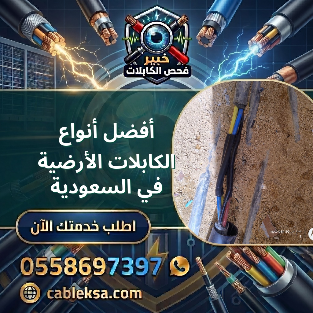 أفضل أنواع الكابلات الأرضية في السعودية