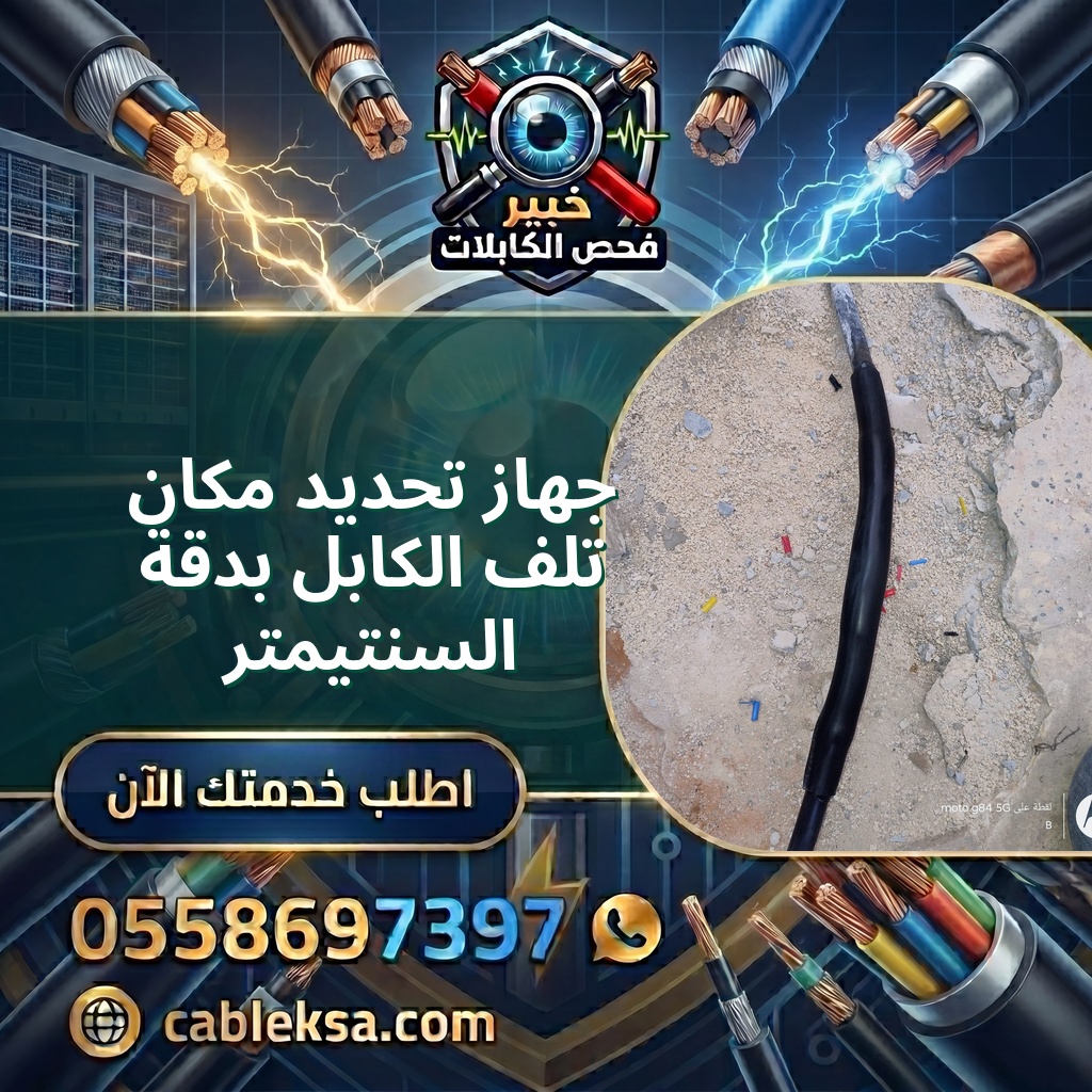 جهاز تحديد مكان تلف الكابل بدقة السنتيمتر