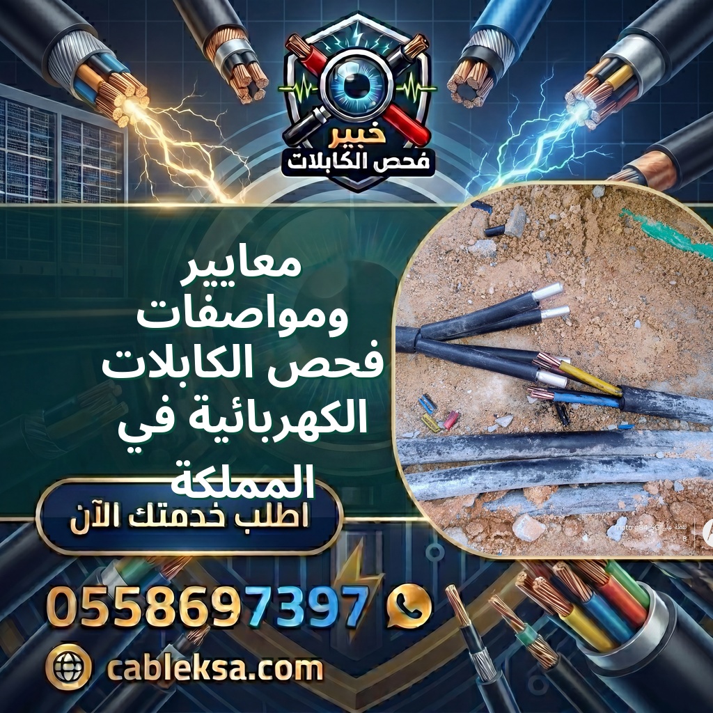 معايير ومواصفات فحص الكابلات الكهربائية في المملكة