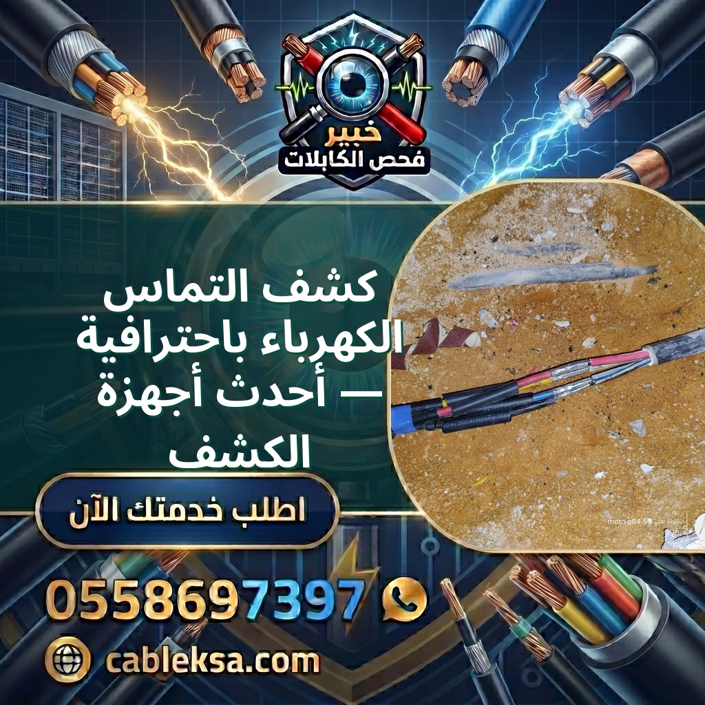 كشف التماس الكهرباء باحترافية — أحدث أجهزة الكشف