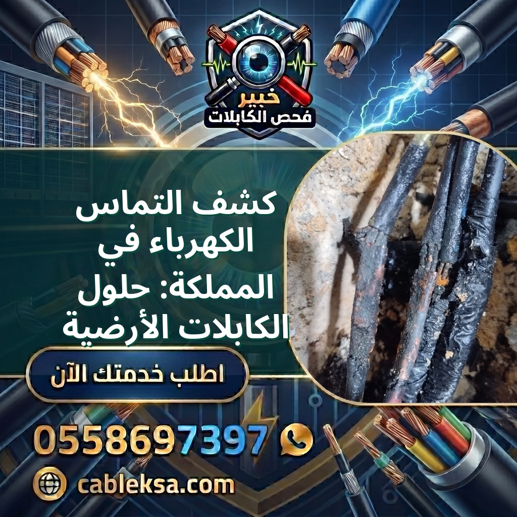كشف التماس الكهرباء في المملكة: حلول الكابلات الأرضية