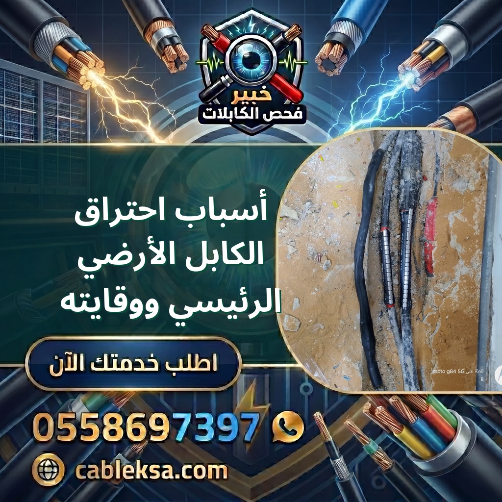 أسباب احتراق الكابل الأرضي الرئيسي ووقايته