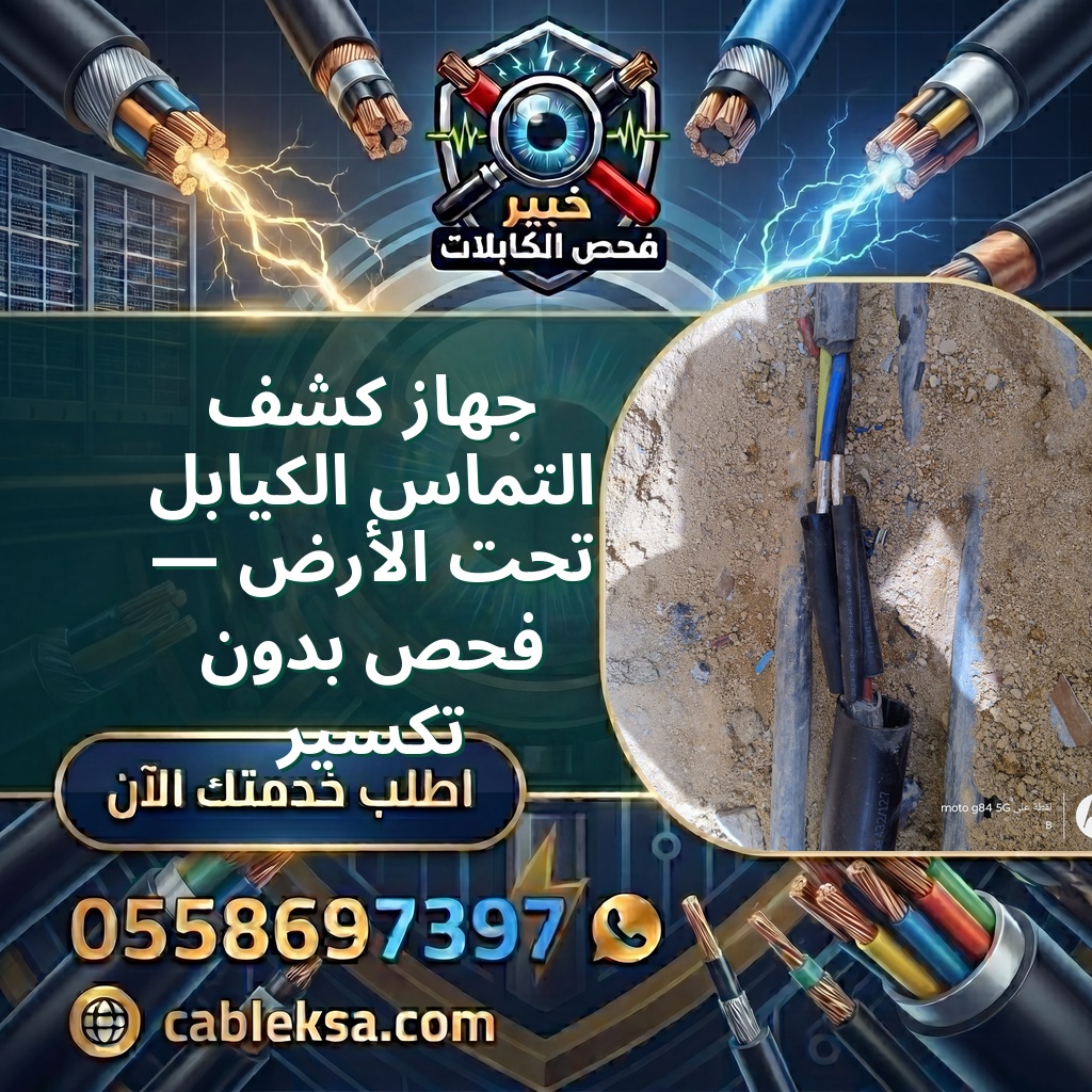 جهاز كشف التماس الكيابل تحت الأرض — فحص بدون تكسير