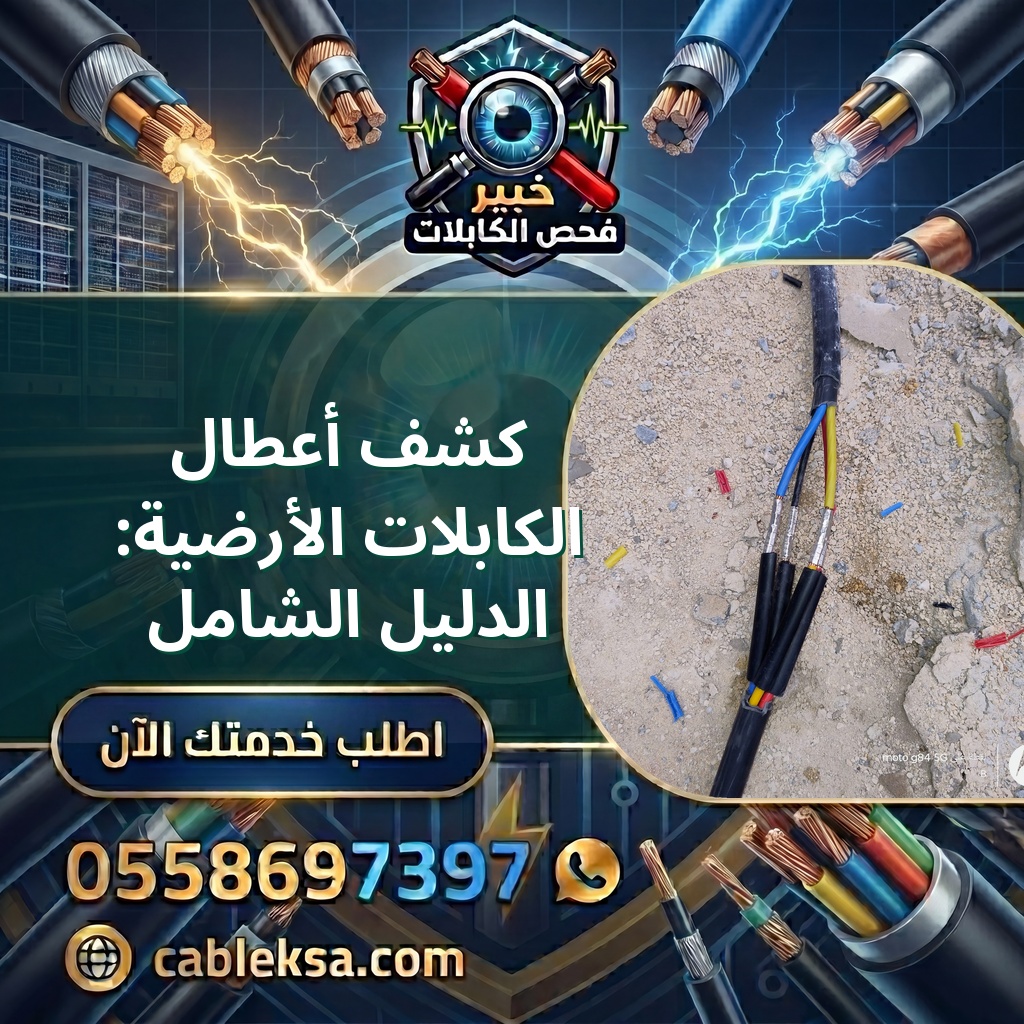 كشف أعطال الكابلات الأرضية: الدليل الشامل