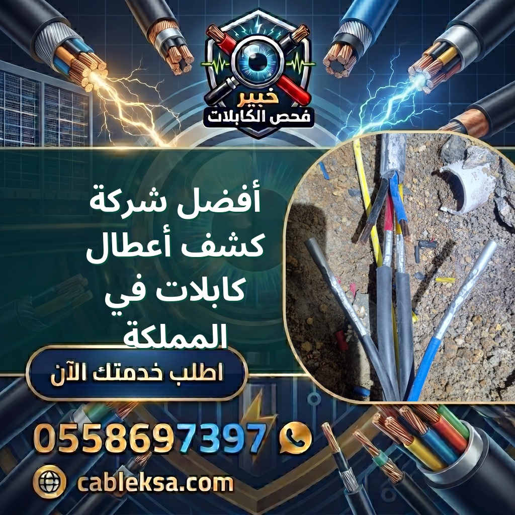أفضل شركة كشف أعطال كابلات في المملكة