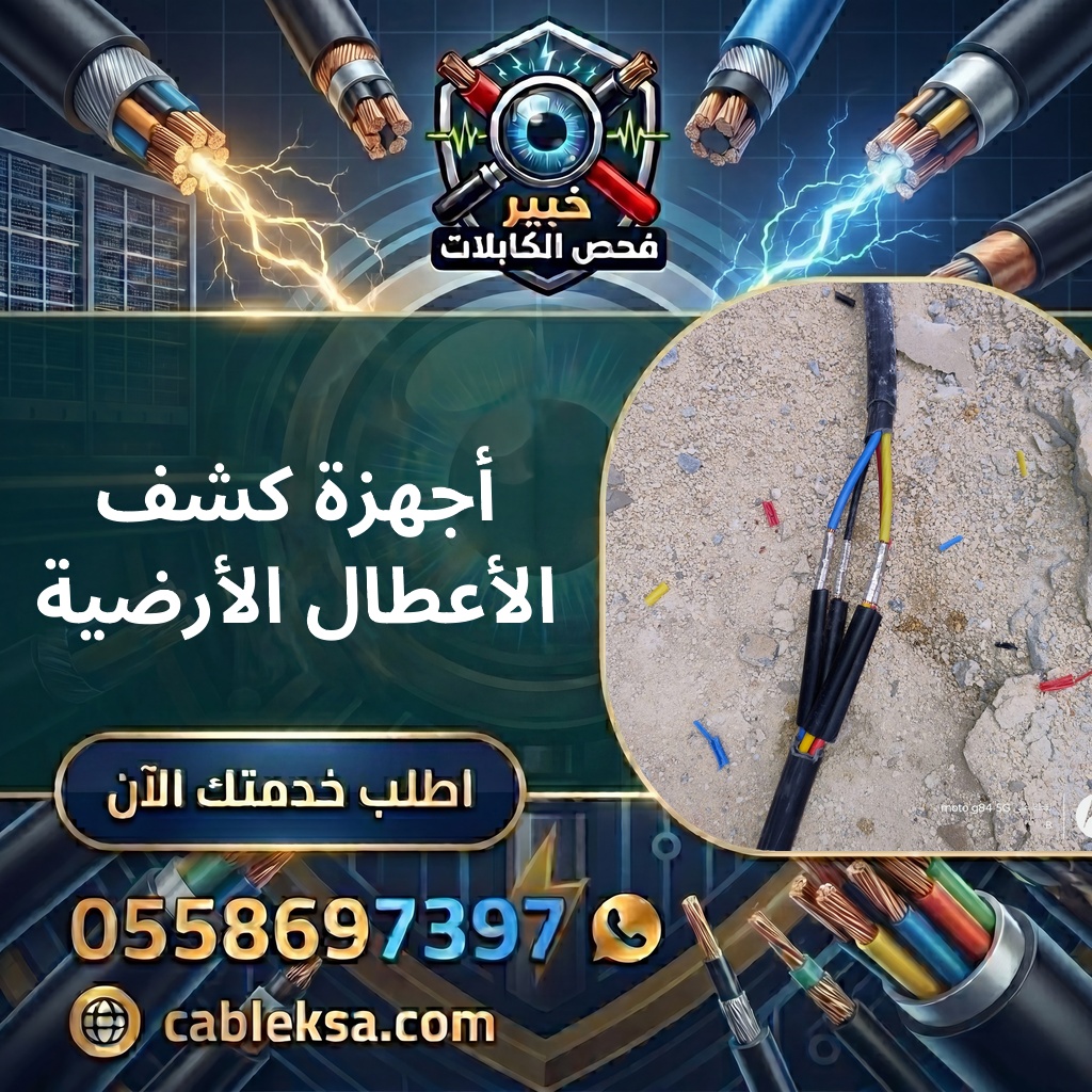 جهاز فحص الكابلات المتقدم للكشف عن الأعطال المخفية