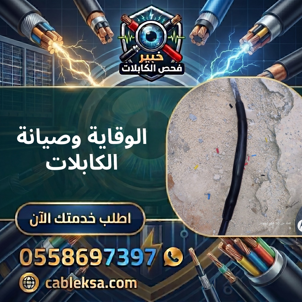 فحص لوحة التوزيع والكابلات الكهربائية المنزلية