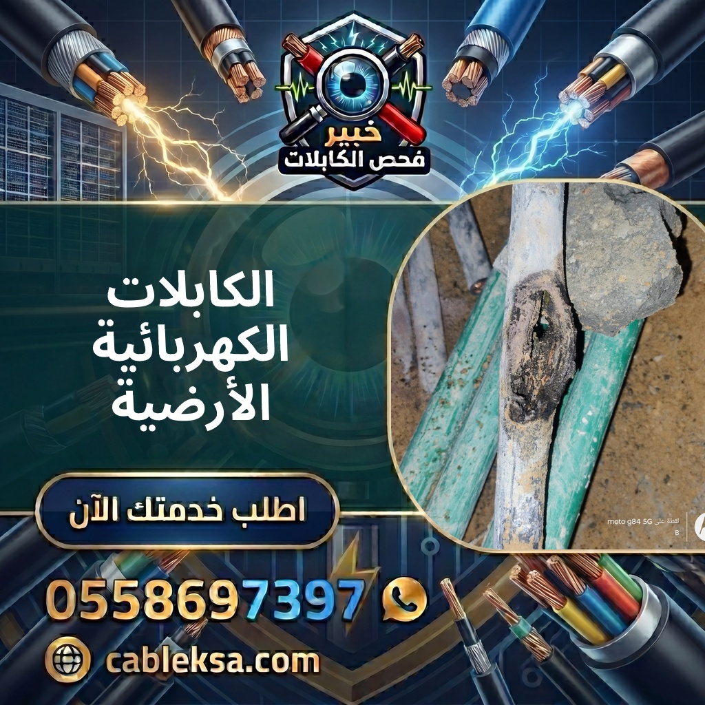 الكابلات الكهربائية الأرضية وطرق حمايتها من الأضرار