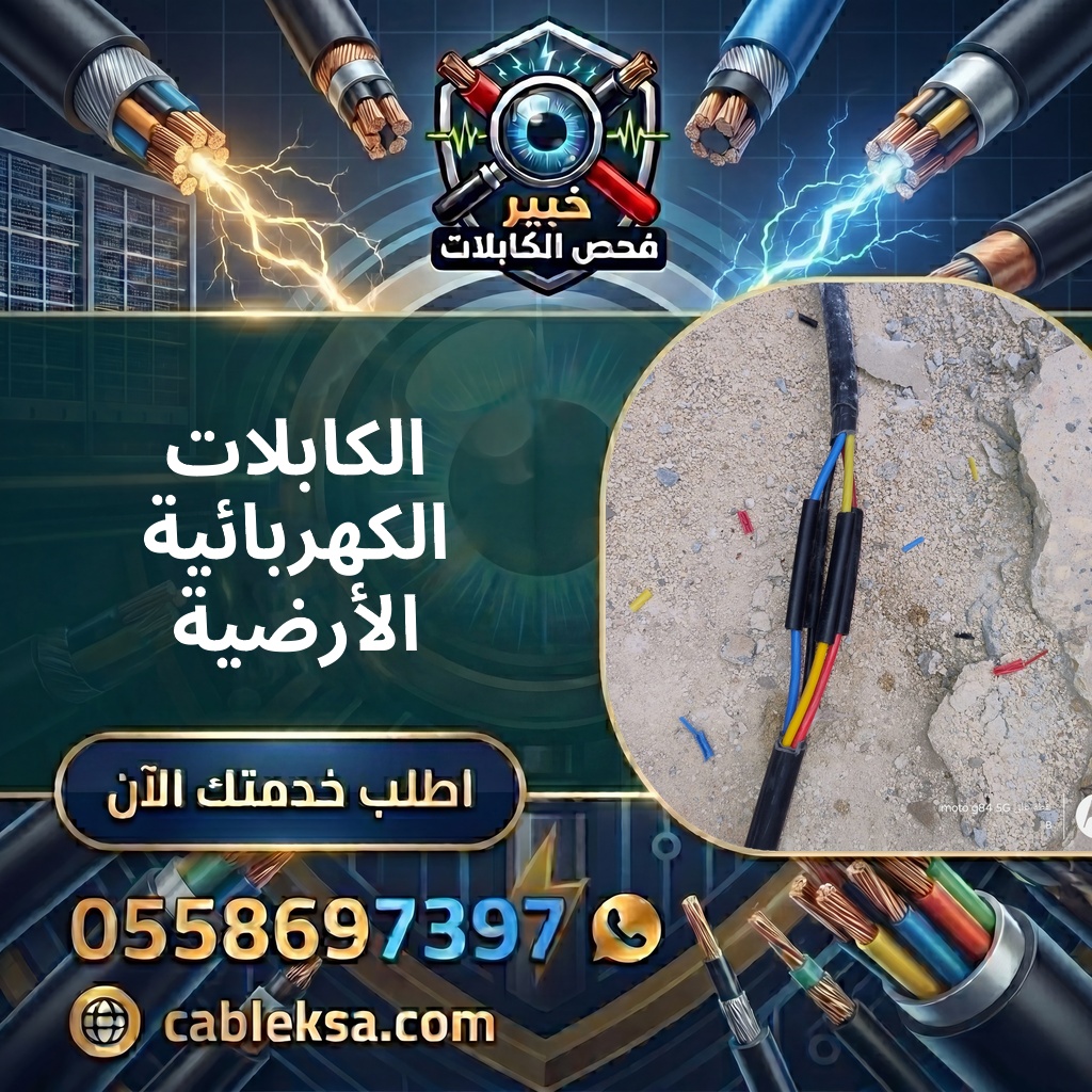 الكابلات الكهربائية الأرضية والفحص الدوري المنتظم