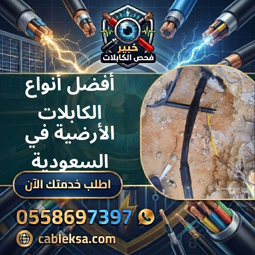 أفضل أنواع الكابلات الأرضية في السعودية