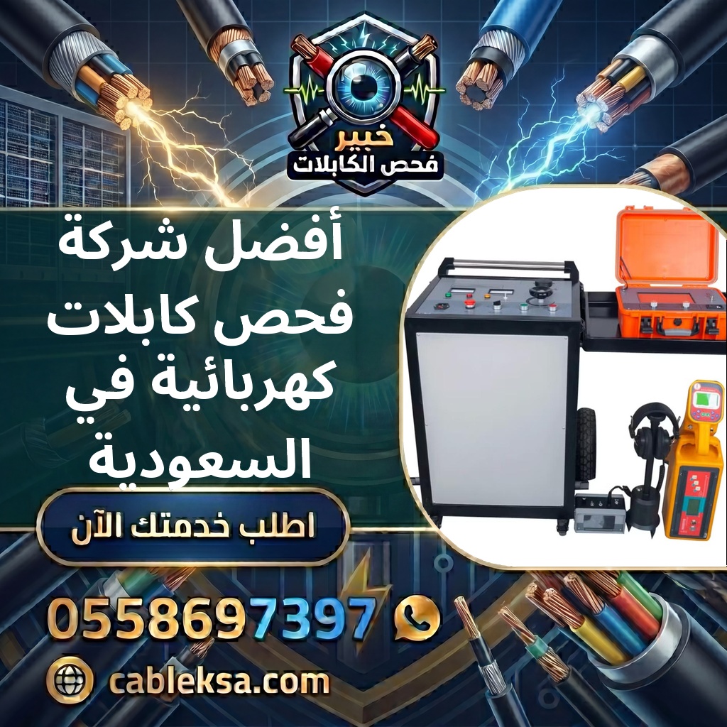 أفضل شركة فحص كابلات كهربائية في السعودية