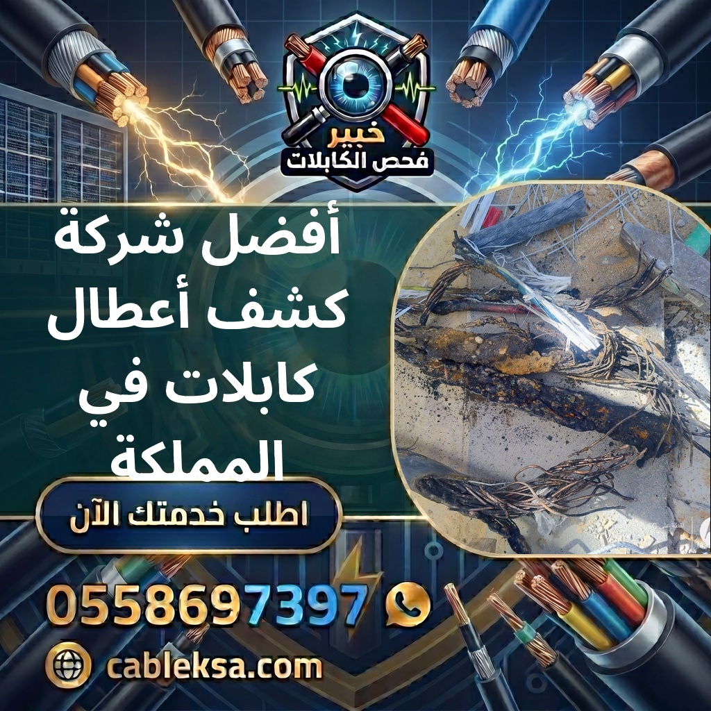 أفضل شركة كشف أعطال كابلات في المملكة