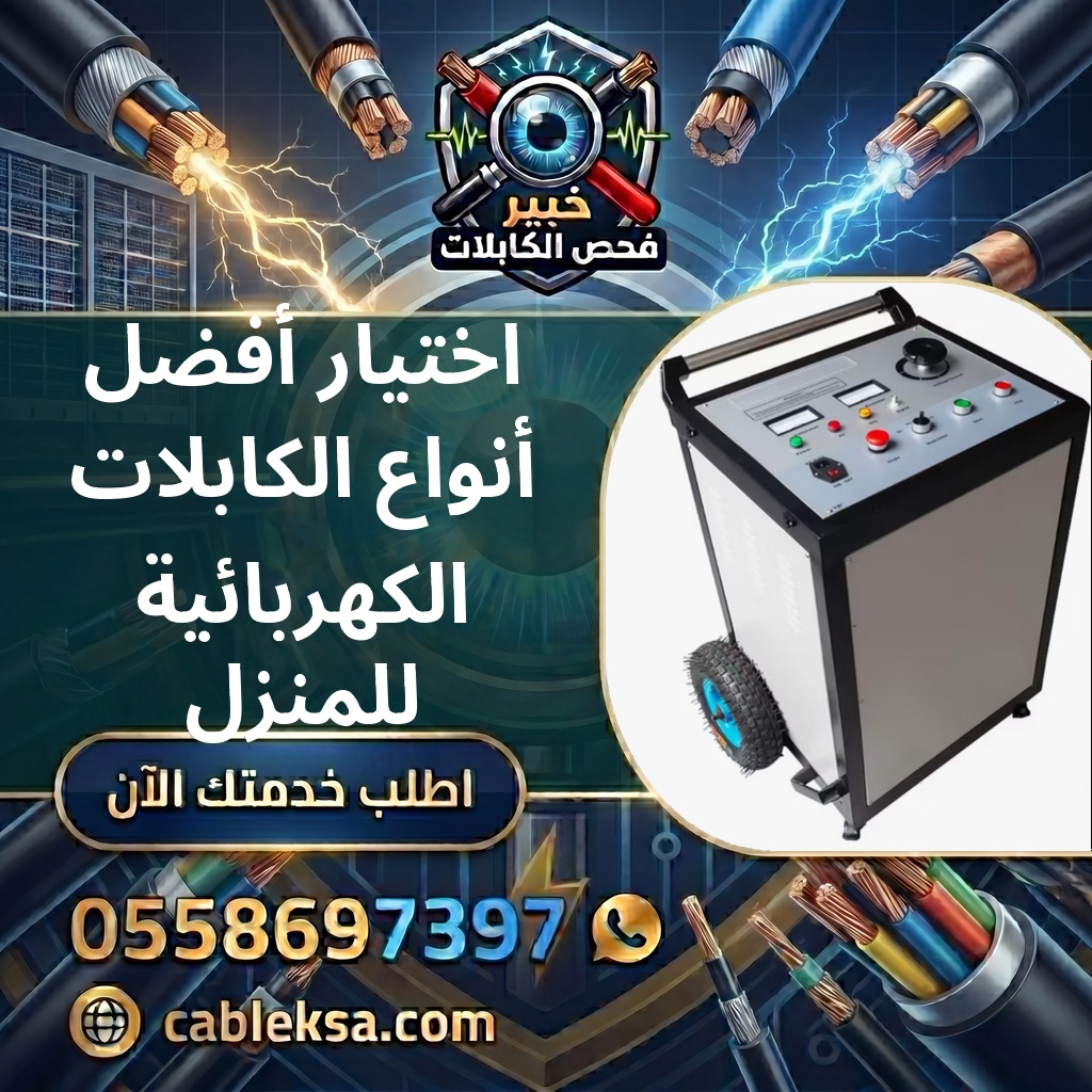 اختيار أفضل أنواع الكابلات الكهربائية للمنزل