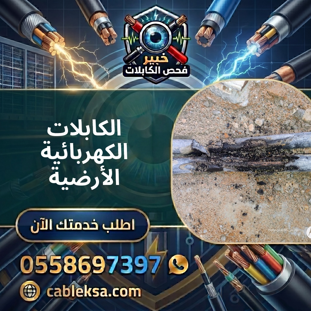 الكابلات الكهربائية الأرضية
