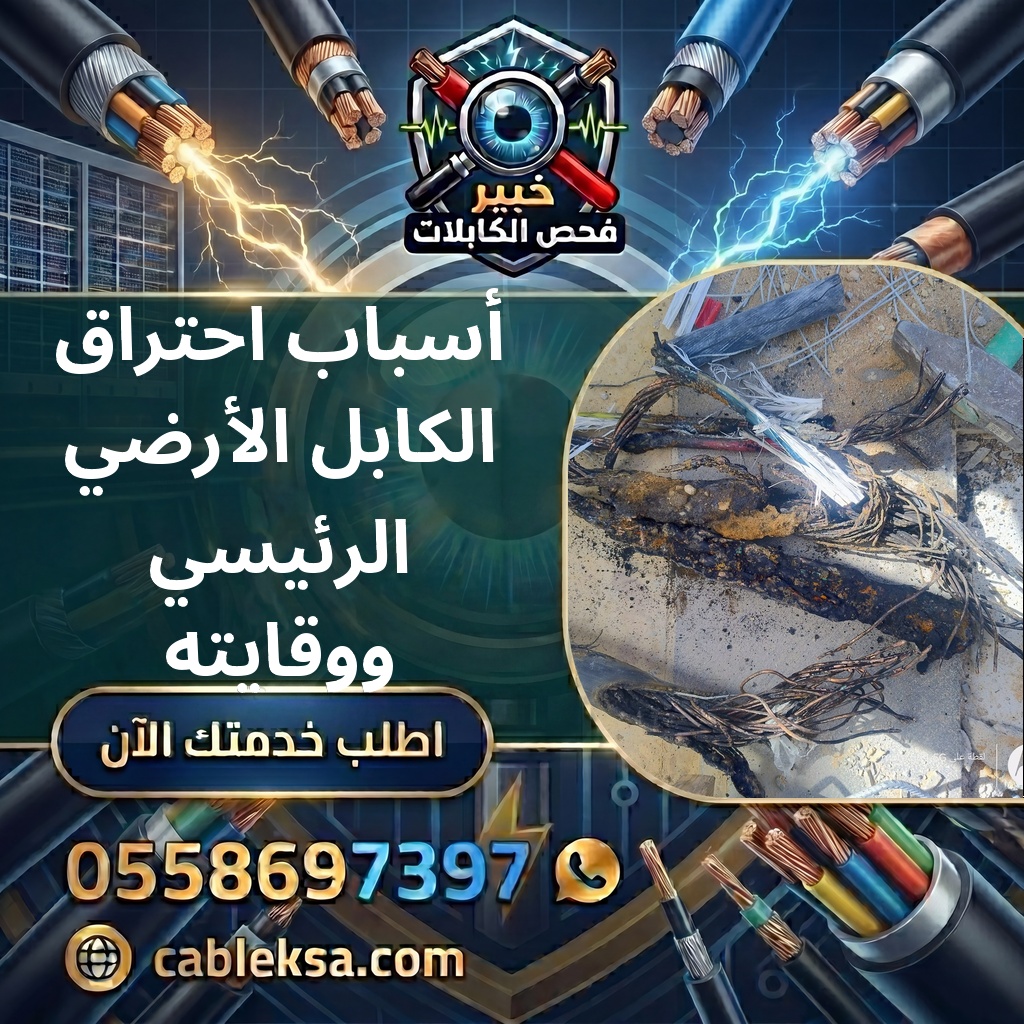 أسباب احتراق الكابل الأرضي الرئيسي ووقايته