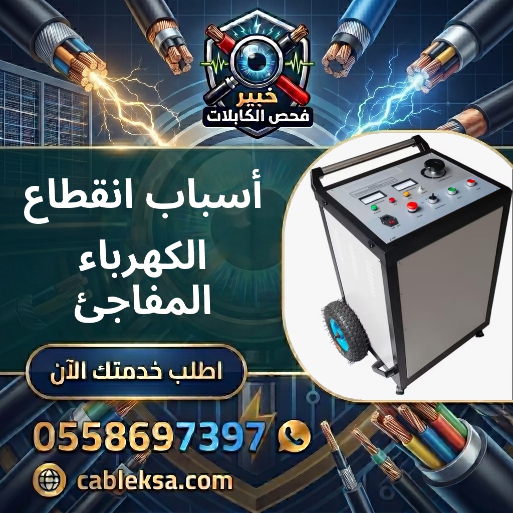 أسباب انقطاع الكهرباء المفاجئ — دور الكابل الأرضي
