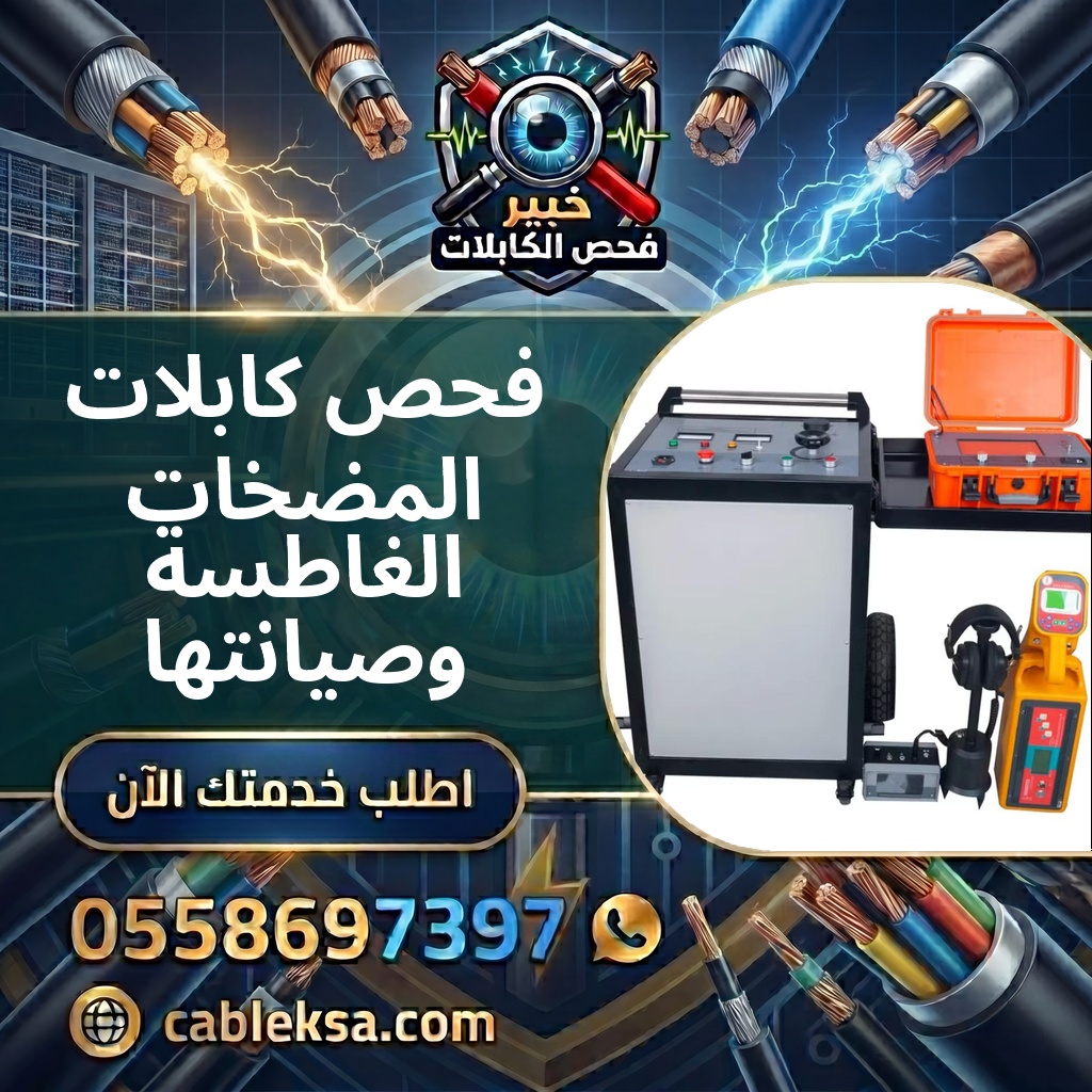 فحص كابلات المضخات الغاطسة وصيانتها