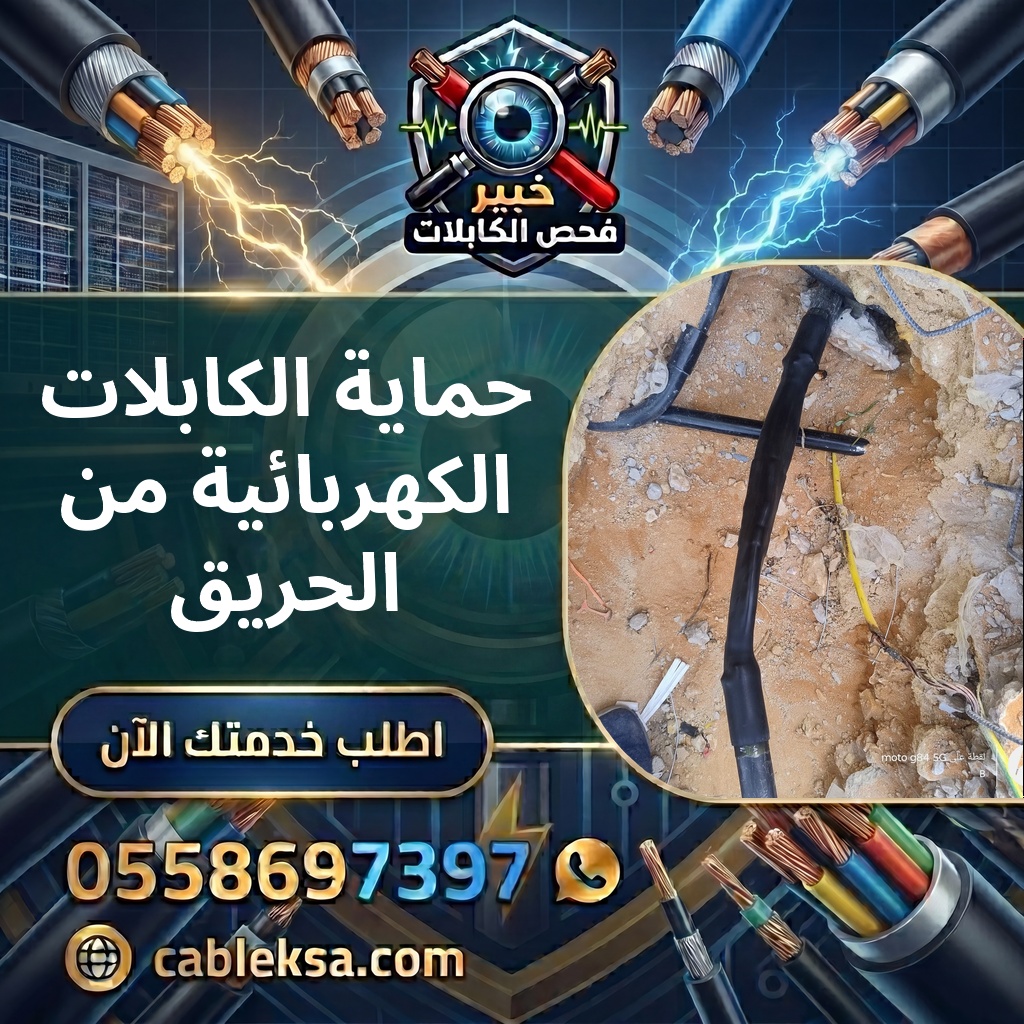 حماية الكابلات الكهربائية من الحريق — طرق الوقاية والكشف المبكر