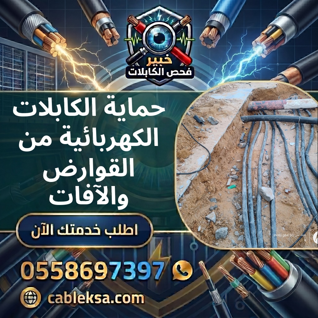 حماية الكابلات الكهربائية من القوارض والآفات