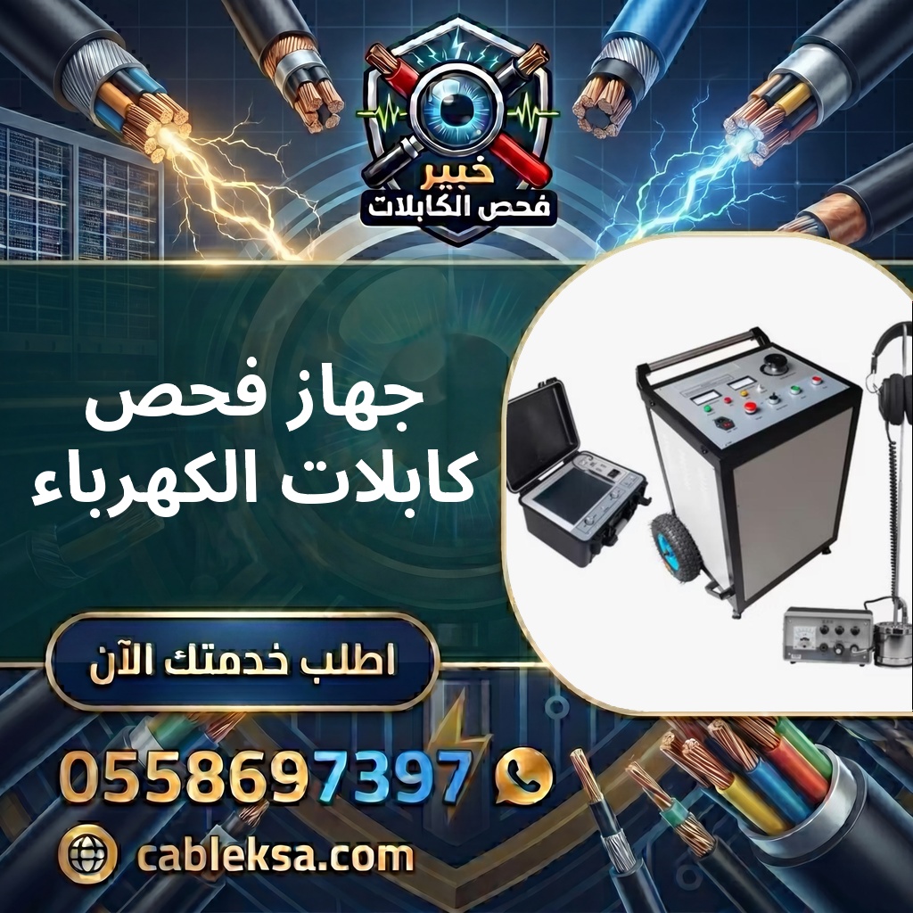 جهاز فحص كابلات الكهرباء