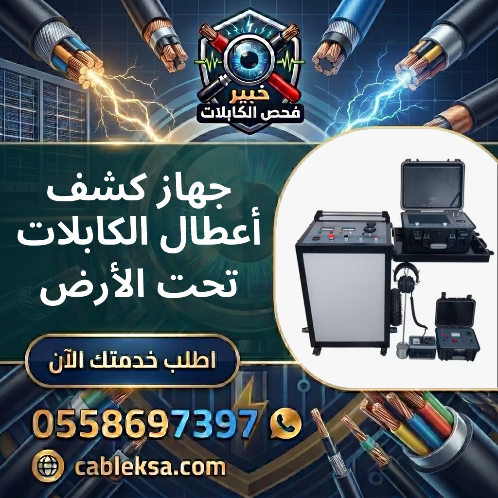 جهاز كشف أعطال الكابلات تحت الأرض