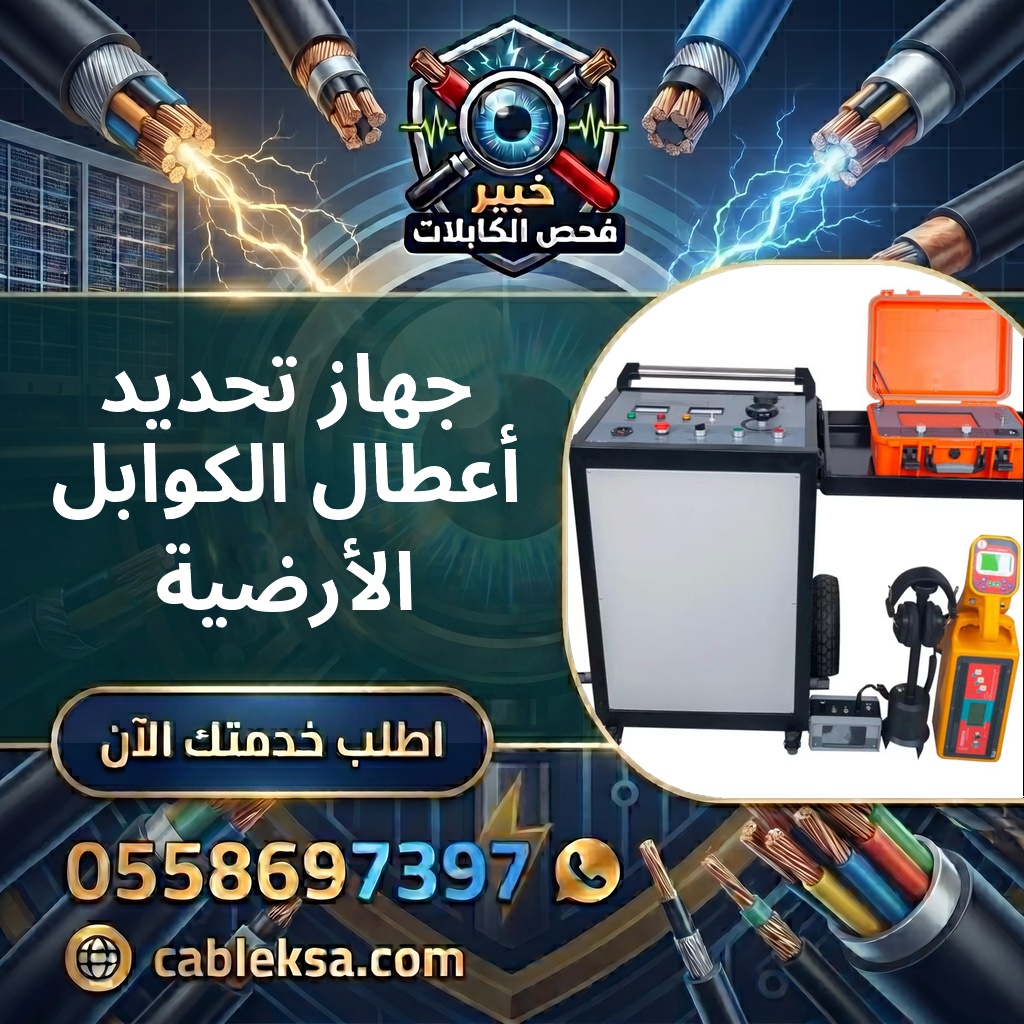 جهاز تحديد أعطال الكوابل الأرضية — دليل متكامل