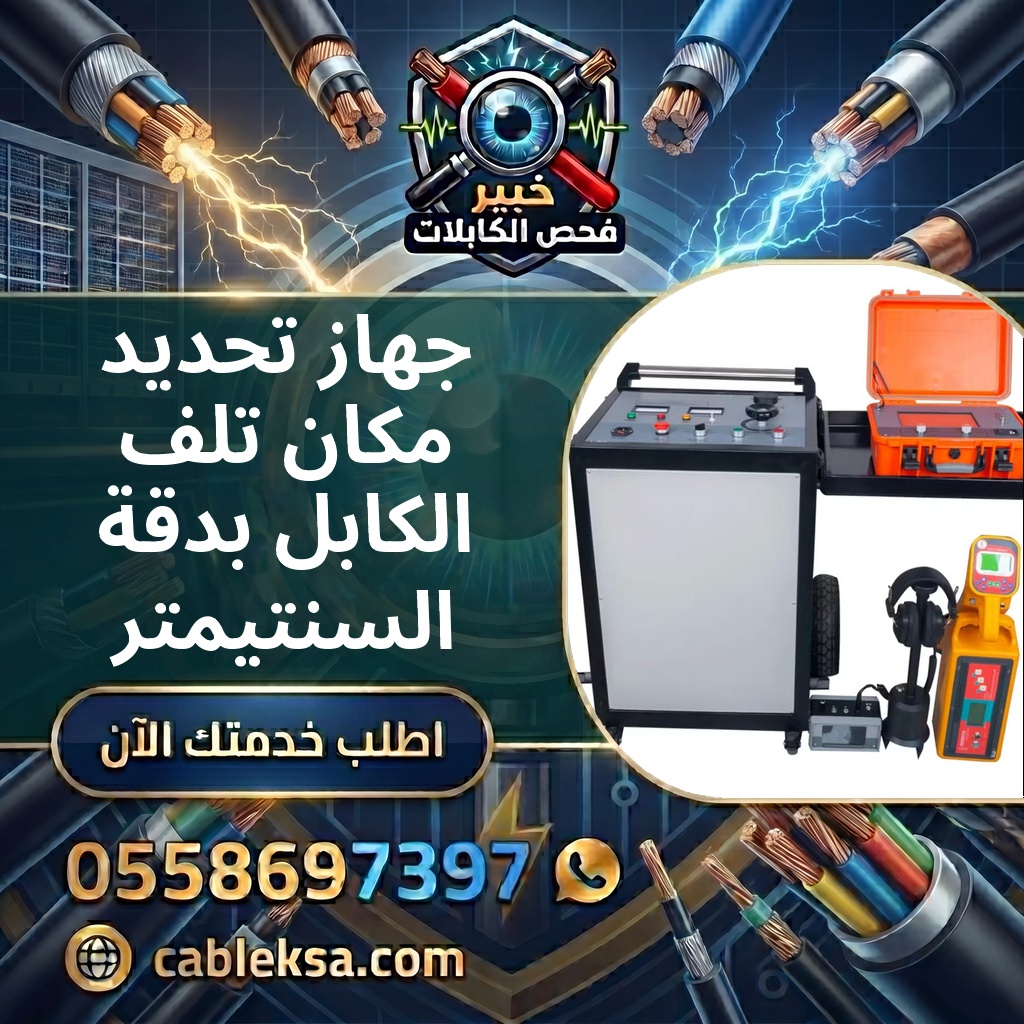 جهاز تحديد مكان تلف الكابل بدقة السنتيمتر