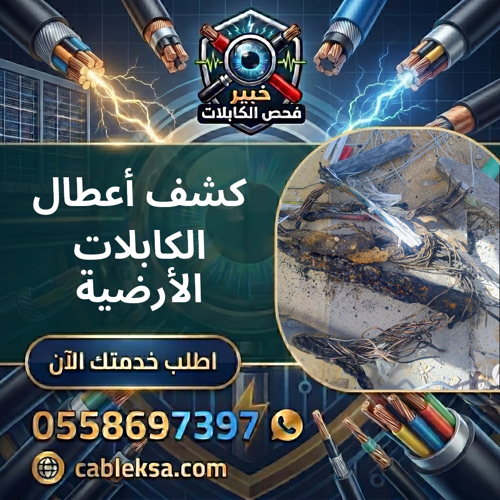 كشف أعطال الكابلات الأرضية: الدليل الشامل