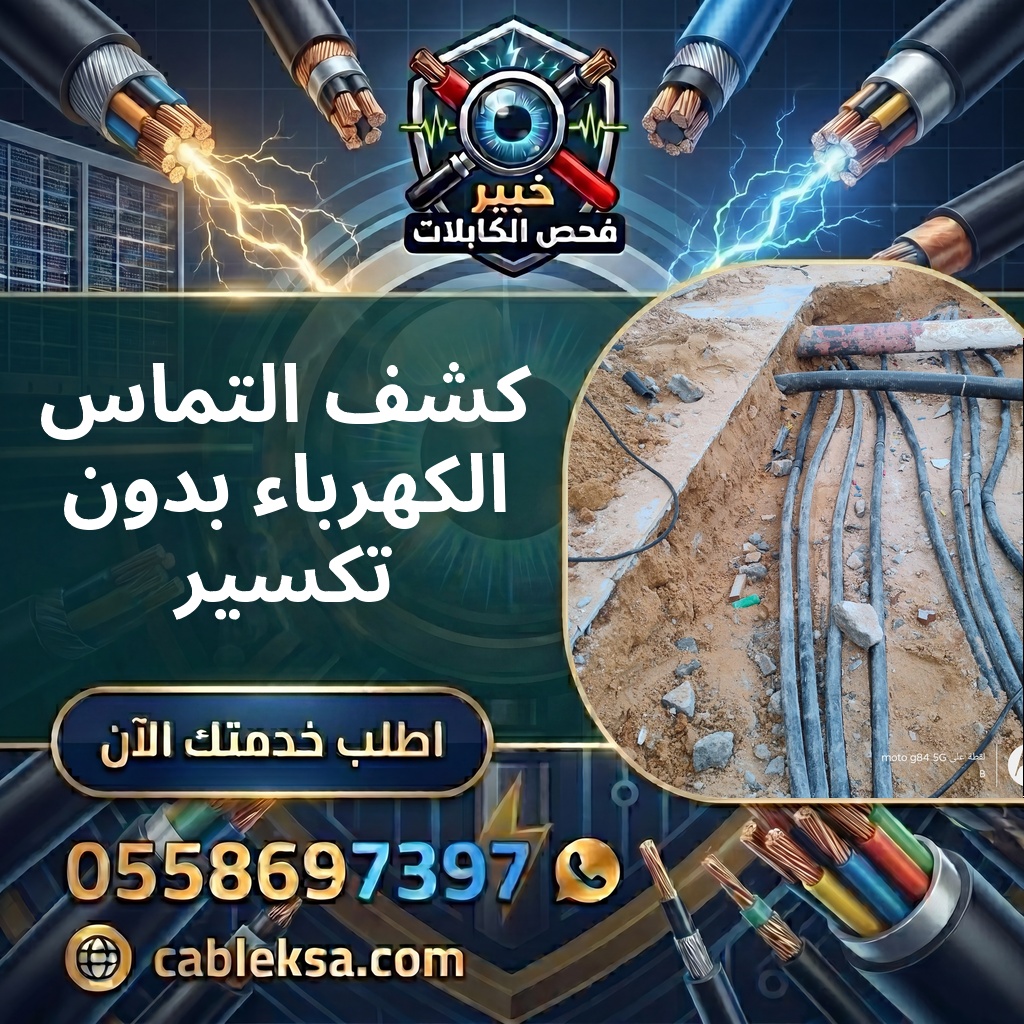 كشف التماس الكهرباء بدون تكسير — التقنية الحديثة