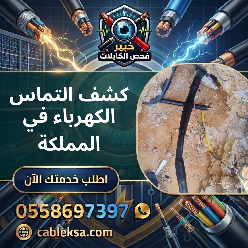 كشف التماس الكهرباء في المملكة: حلول الكابلات الأرضية