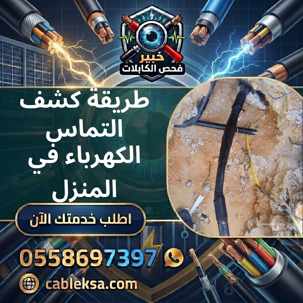 طريقة كشف التماس الكهرباء في المنزل